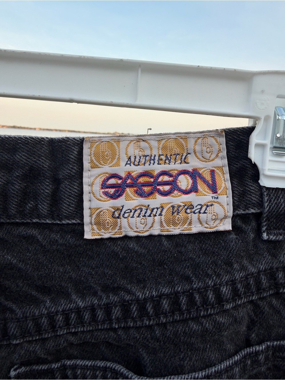 Vintage SASSON Denim Jeans - Picture 6 of 10